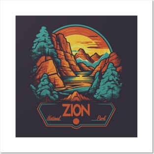 Zion National Park Posters and Art